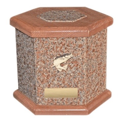 Antonio Vermilion Cremation Urn